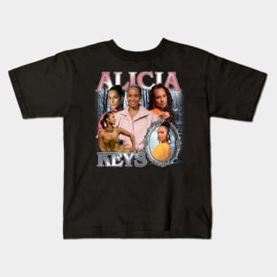 VINTAGE ALICIA KEYS Kids T-Shirt